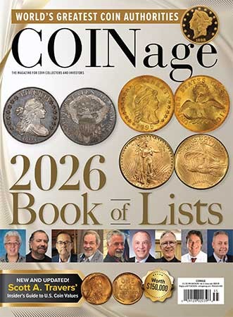 COINage: 2026 Book of Lists - Vol. 3, 2026
